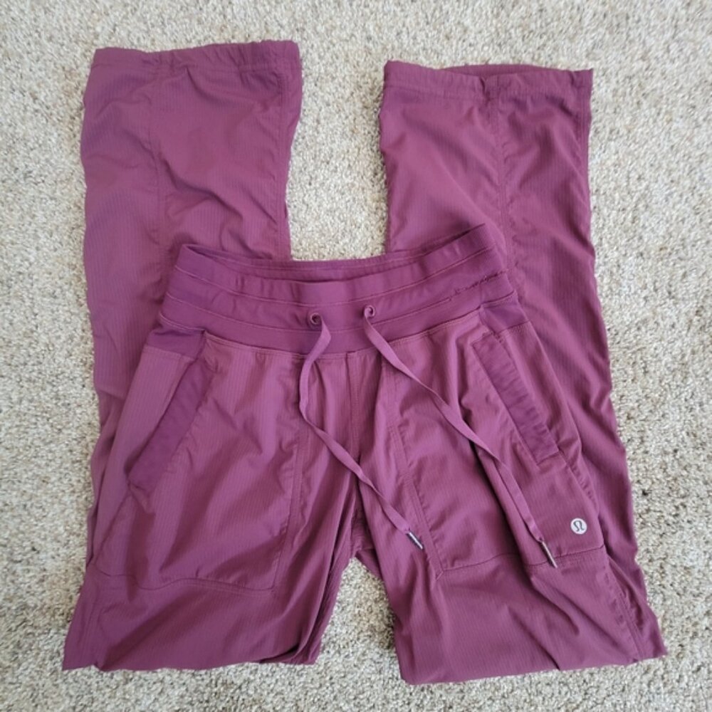 Lululemon Dance Studio Pant III Regular Unlined Plum Purple Size 4 Regular